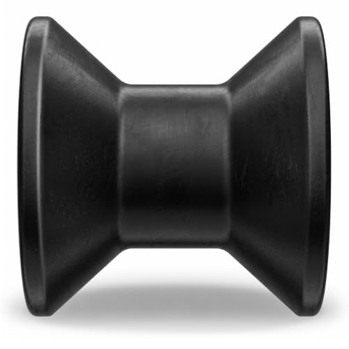 Boat Trailer Bow Stop Roller 3" × 1/2", Bow Roller for Boat Trailer, Protective Front Winch Roller, Wear-Resistant Guide Roller