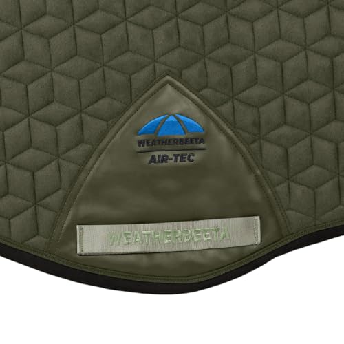 WeatherBeeta Suede Elite Air-Tec All Purpose Saddle Pad - color: Olive