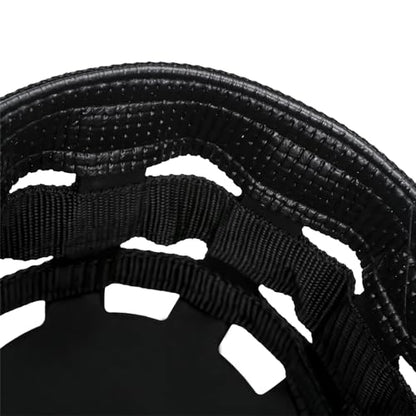Durable Ventilated Grazing Muzzle with Attached Breakaway Halter - Lightweight Horse Muzzle, Supports Natural Grazing, Restricts Food Intake, Padded Noseband - color: Onyx Black