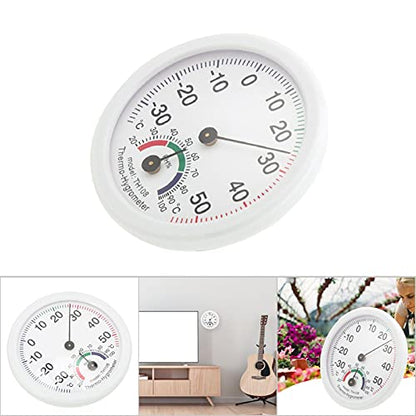 Digital Thermometer Hygrometer for Indoor Household Temperature and Humidity Monitor with LCD Display