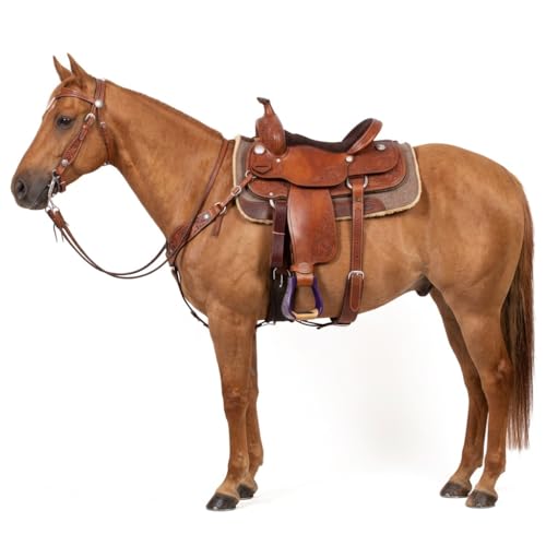 CHALLENGER Horse Western 5" Wide Purple Engraved Aluminum Rubber Tread Show Stirrups 5176PR