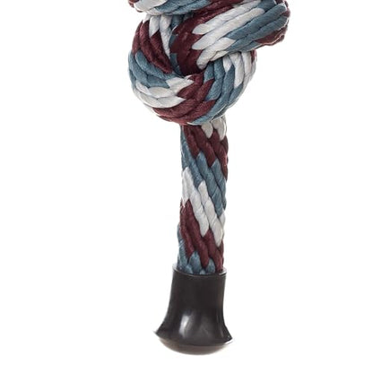 Equinavia Stella 8' Lead Rope with Snap Buckle - Wine Red/Mirage Blue/Silver Sconce Gray - One Size - color: Wine Red/Mirage Blue/Silver Sconce Gray