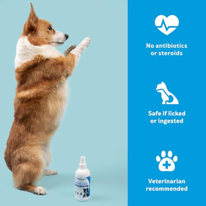 Vetericyn Plus Dog Wound Care Spray | Healing Aid and Skin Repair, Clean Wounds, Relieve Dog Skin Allergies, Safe for All Animals. 3 ounces - size: 3 oz