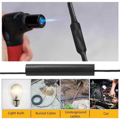 Relaxweex 1 Sets Underground Wire Splice Kit Suit for 14/3 to 8/3 awg Wire - size: 14/3 to 8/3Awg