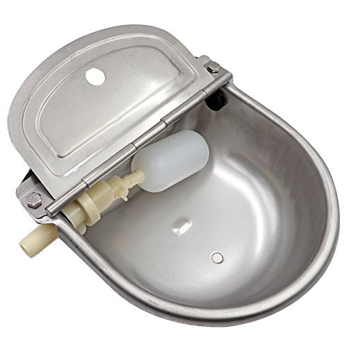Livestock Water Trough Stainless Steel Automatic Waterer Bowl