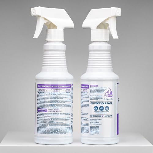 Wondercide Rose Flea & Tick Spray for Pets Plus Home with Natural Essential Oils 16 fl. oz. (Pack of 2) - color: Rosemary, size: 16 OZ (Pack of 2)