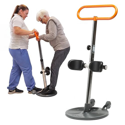 Etac Turner PRO Patient Transfer Aid, Standing Pivot Sit to Stand | Assisted Standing, Pivot Disc, Stand Assist Aid for Elderly, Caregiver Transfer Device, 440 lbs Capacity