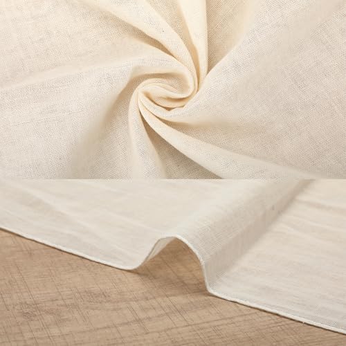 TOPULORS 6-Pack Cheese Cloth, 16x16 Inch Unbleached Cotton Straining Cloth - size: 6 PCS - 16x16 Inch