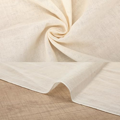 TOPULORS 6-Pack Cheese Cloth, 16x16 Inch Unbleached Cotton Straining Cloth - size: 6 PCS - 16x16 Inch
