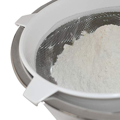 Norpro 2137 Stainless Steel Strainer, 7", White - size: 7"