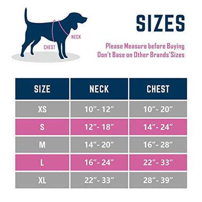PHOEPET Upgraded No Pull Dog Harness, Reflective Adjustable Vest - color: Red, size: Medium