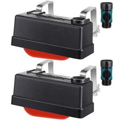 Threlaco 2 Set Water Tank Float Valve with 3/4" Hose Connector
