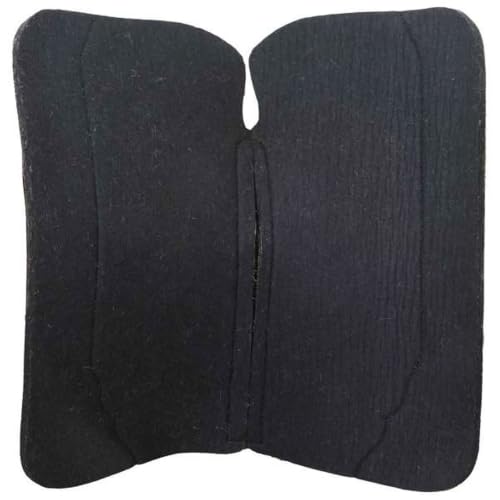 Reinsman Open Wither Apex Saddle Pad | Durable All-Purpose Pressed Wool Felt Shock-Absorbing Moisture-Wicking Western Horse Saddle Pad | Ranch Riding, Horse Training & Equestrian Sport