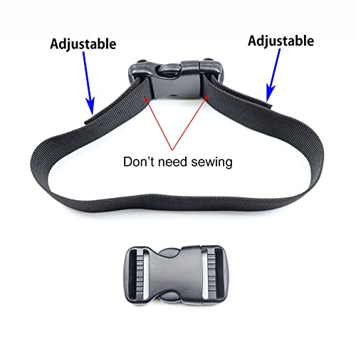 Quick Side Release Buckle, Heavy Duty Plastic Snap Buckle Clip Clasp Fasteners for Backpack Strap - style: 1-1/4 Inch - 2 Pieces