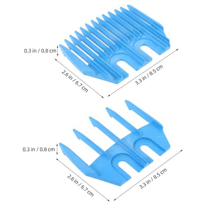 Kisangel 2pcs Sheep Clipper Guard Attachment, Professional Comb Guide