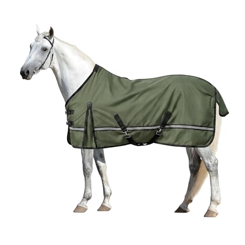 Horse Turnout Blanket, Waterproof Rain Sheet, 600D Oxford - size: 54IN