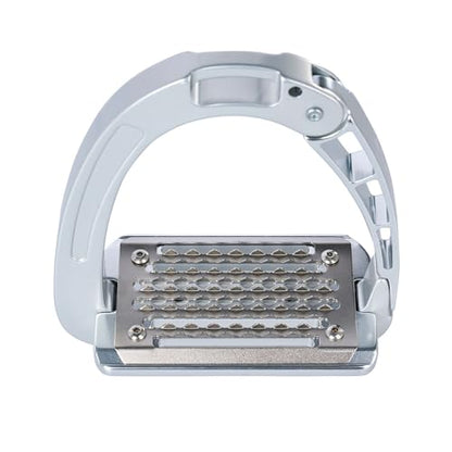 Acavallo Alupro Junior Stirrups, One Size, Black, Set of 2 - color: Aluminium