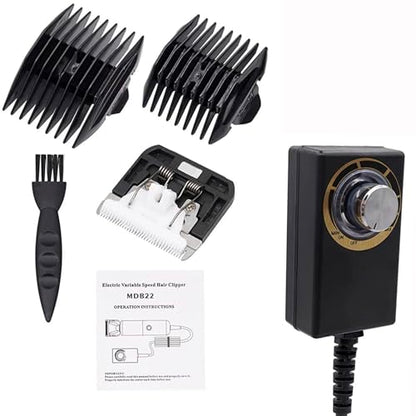 Dog Clippers, Sheep Shears, Electric Dogs Grooming Kit for Animal Shave Grooming with Brush, Carrying Case, Limit Comb Portable Shearing Machine for Dogs Cat Goat