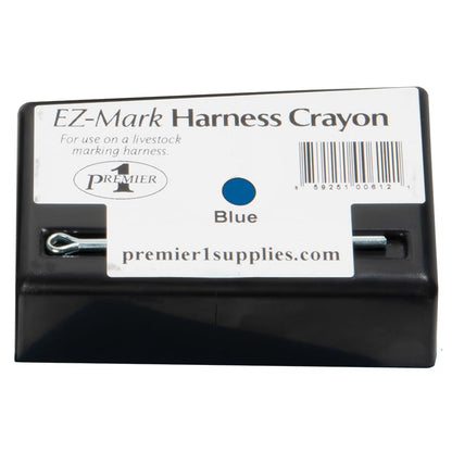 Premier 1 EZ-Mark Harness Crayon for Sheep & Goat Marking – Blue - style: Blue Crayon