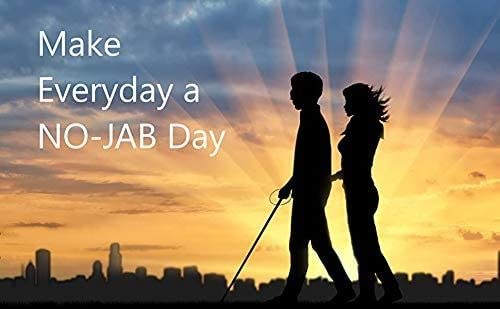 NO-JAB® Ambutech Cane, Ambutech's Best Graphite Shaft with a Rolling Marshmallow Tip, “No More Sharp Jabs to Your Body”. Quality Makes a World of Difference. (Patent 10,898,406 B2) - size: 58-Inch