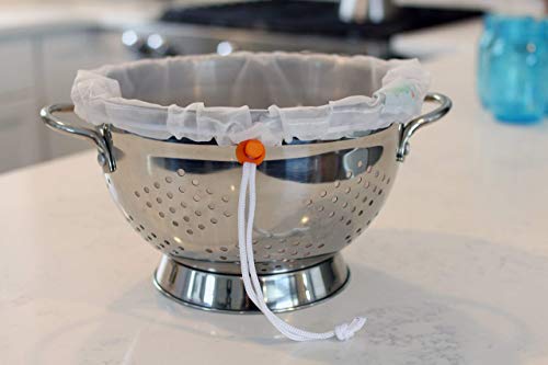 Greek Yogurt Strainer Pouch, Ultra-Fine 100 Micron Nylon (16"X9")