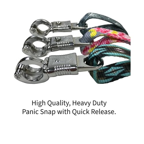 Premium Overlay Adjustable Trailer Ties (Blue Aztec)