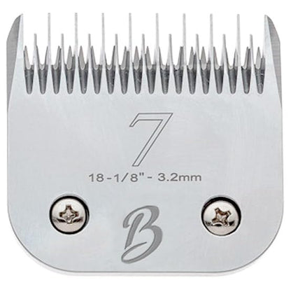 Detachable A Series 7 Skip Tooth Blade Dog Grooming Cuts Length 1/8" - 3.2mm Japanese High Carbon Steel 7 Dog Grooming Blade Supplies | Detachable Blade Clippers (Compatible A5 Series(B7) - color: 7 (1/8" or 3.2mm) Skip Tooth