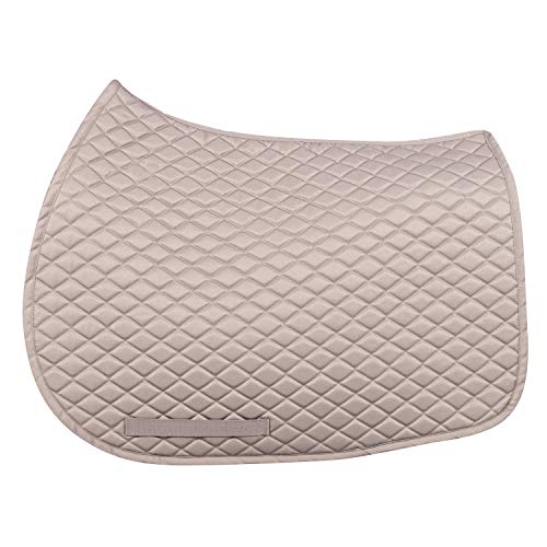 TuffRider Basic All Purpose Horse Riding Saddle Pad - color: Titanium