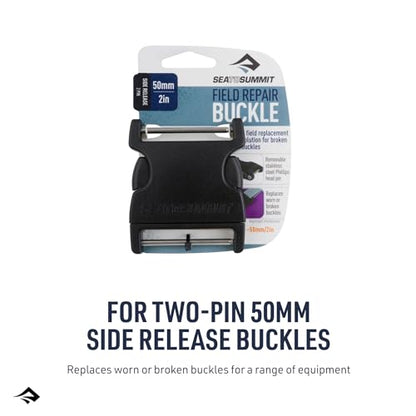 Sea to Summit Field Repair Buckle - Side Release, 2 Pin, 3-pack - style: 50mm / 2in