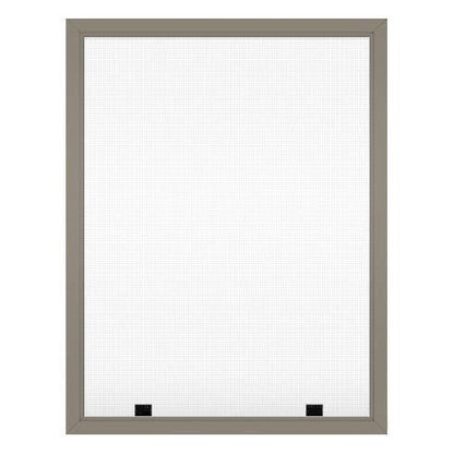 Assembled Custom Size Window Screens (Champagne) - color: Champagne