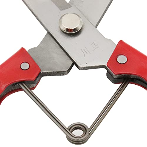 Hand Shears for Sheep Multifunctional Sheep Shear Wool Shear Trimming Scissor with Spring Stainless Steel Garden Kitchen Scissors