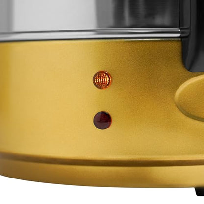 Electric Heat Preservation Bucket, 304 Stainless Steel Coffee Urn with Water Level Gauge, 5Gal Capacity & 86-230 ℉ Temp Control, Commercial Hot Water Dispenser for Cafe, Restaurant, Milk Tea Shop Etc