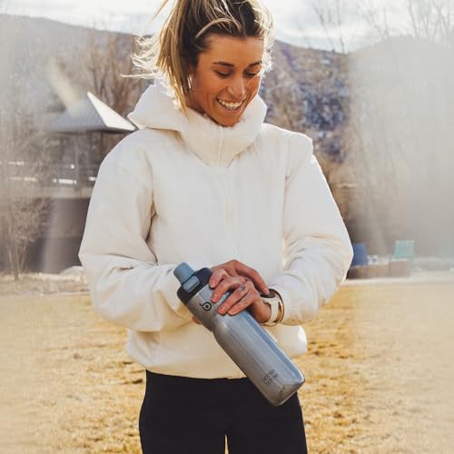 BOTTLE BOTTLE Insulated Water Bottle with Handle 24 oz blue - color: blue