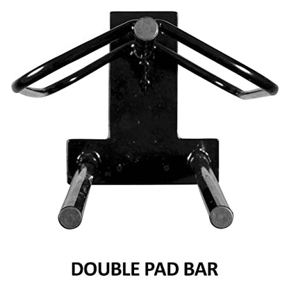 EASY-UP Saddle Rack with Pad Bar for Horse Enthusiast | Heavy-Duty Saddle Rack Wall Mount | Western & English Saddle Rack | Keeps Tack Organized - style: Mounted Rack w/Double Pad Rack - 2 Pack