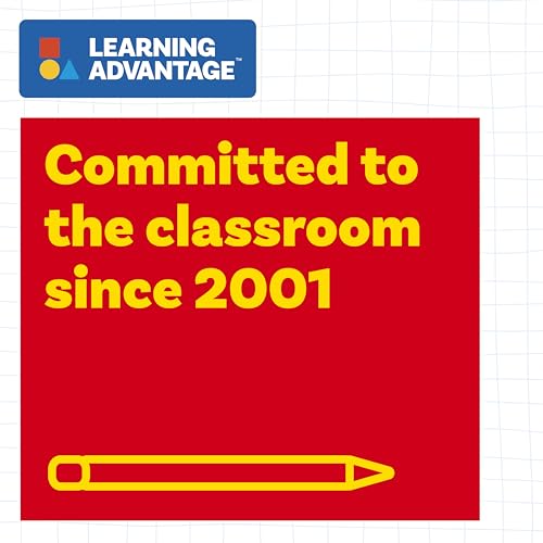 LEARNING ADVANTAGE Student Thermometers, Set of 10, Dual-Scale