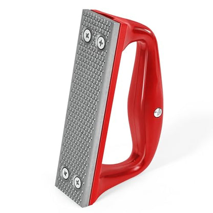 Harhana Goat Hoof Rasp File, Farrier Rasp for Small Hooves, Goat and Small Animals - color: Red