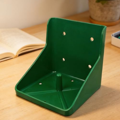 Mineral Block Feeder, Universal PP Salt Brick Holder for Livestock, High-Strength Salt Lick Container for Goat, Deer, Sheep, Stable Feeding Tray for Farm Backyard