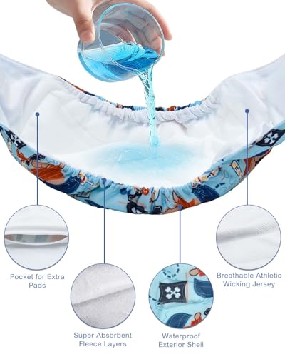 CuteBone Dog Diapers Male 4 Pack Puppy Wraps Reusable Doggie Belly Bands for Male Dogs Small Medium Large - size: M(14"-17")