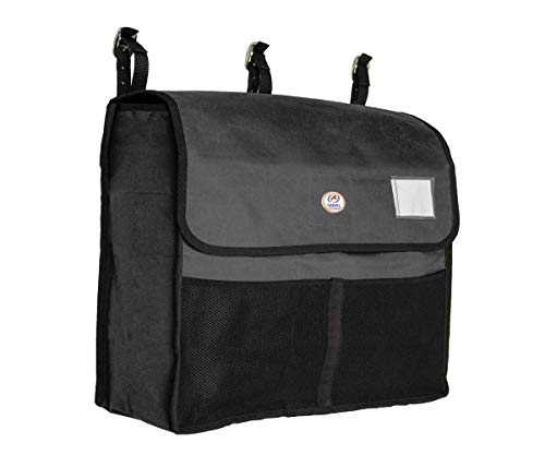 Derby Originals Premium Horse Blanket Storage Bag with Mesh Pockets - Includes Four Desiccant Pouches to Keep Blankets Fresh - color: Black