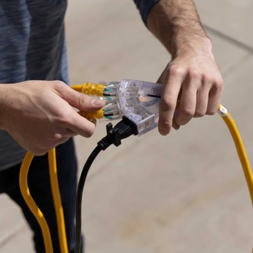 100 ft 10 Gauge Extension Cord - Outdoor Extension Cord - Watt's Wire - size: 100 Ft