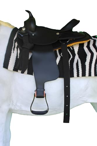 CHALLENGER Horse Western 5" Wide Barrel Racer Black Aluminum Engraved Show Stirrups 51248 - color: Black Purple