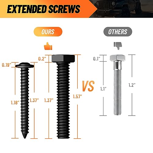 4PCS D Rings Heavy Duty Trailer Tie Down Anchor, Ultra Durable 6500LB Breaking Strength D Ring Tie Down for Truck Bed, Trailer, with Screws - size: 4 Pieces