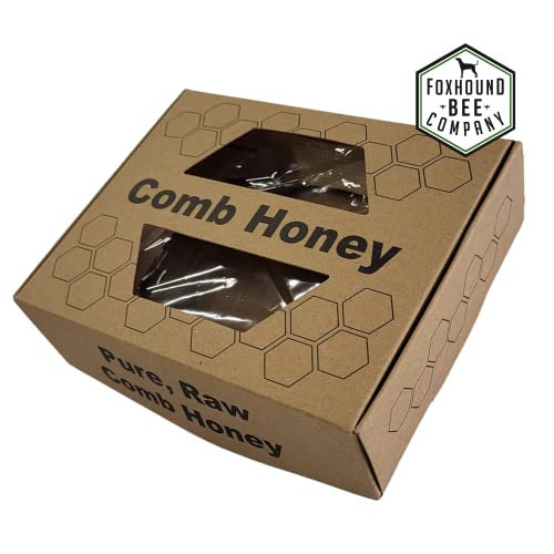 Foxhound Bee Company Comb Honey Cassette Packaging, Medium Frame Packaging - 40 Pack - size: 1 Count (Pack of 40)