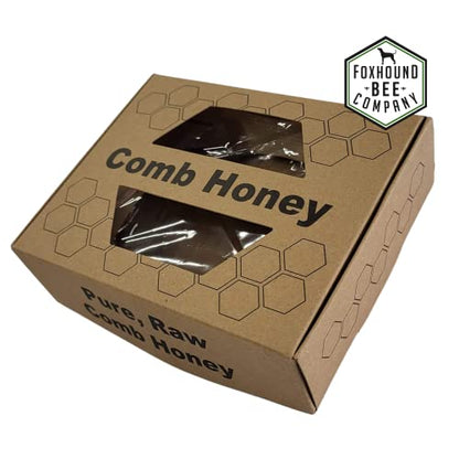 Foxhound Bee Company Comb Honey Cassette Packaging, Medium Frame Packaging - 40 Pack - size: 1 Count (Pack of 40)