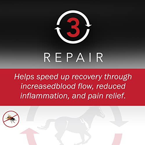 Professional's Choice Theramic Fly Neck Cover | Increase Blood Circulation | Reduce Inflammation | Ease Pain | Fight Flies