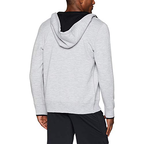 Merino Wool Hoodie - Expedition Heavyweight - Fleece Brushed Sweatshirt - color: Ash Gray, size: Medium