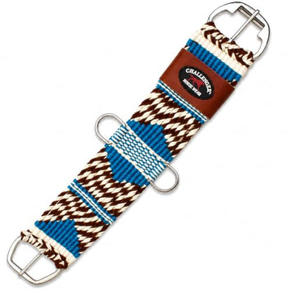 Horse Western 13 Strand Double Weave Two-Tone Mohair Straight Cinch 97RT14 - size: 36"