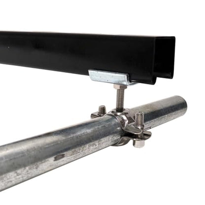 8 Pack Strut Clamp; Universal Strut Clamps for Rigid Conduit and EMT; Universal Pipe Clamp for Strut Channel. Bracket with 360 Degree Rotation (Bore inner diameter 0.75") - size: Bore inner diameter 0.75"