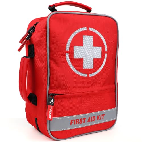 410 PCS First Aid Kit, Double-Sided Reflective, Well-Organized, Waterproof