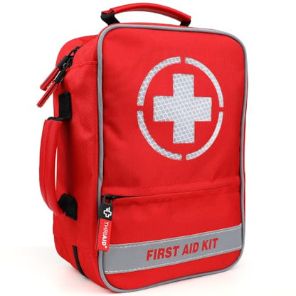 410 PCS First Aid Kit, Double-Sided Reflective, Well-Organized, Waterproof